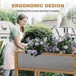 Raised Garden Bed Wood With Legs, Raised Garden Bed Planter Box With Storage Shelf, Outdoor Mobile Wooden Elevated Raised Beds 13 Raised Garden Bed Wood With Legs, Raised Garden Bed Planter Box With Storage Shelf, Outdoor Mobile Wooden Elevated Raised Beds -Garvee Sales GUEST 4ea9c9ac d571 4332 ab5a a3919c1ce598