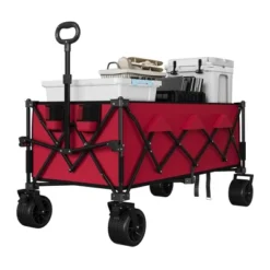 Wagon Cart Foldable With 460lbs Weight Capacity, Heavy Duty 360L Folding Utility Garden Cart For Beach, Camping, Outdoor 19 Wagon Cart Foldable With 460lbs Weight Capacity, Heavy Duty 360L Folding Utility Garden Cart For Beach, Camping, Outdoor -Garvee Sales GUEST 4ee7f0e9 da50 4948 a20a 485a61923e4b