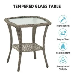 Whizmax Patio Wicker Chairs Swivel Rocker - Outdoor Swivel Rocking Chairs Set Of 2 With Rattan Side Table, Patio Swivel Glider Chair For Patio Porch 15 Whizmax Patio Wicker Chairs Swivel Rocker - Outdoor Swivel Rocking Chairs Set Of 2 With Rattan Side Table, Patio Swivel Glider Chair For Patio Porch -Garvee Sales GUEST 4f152c43 36de 4568 b431 02b5cb36c4bb