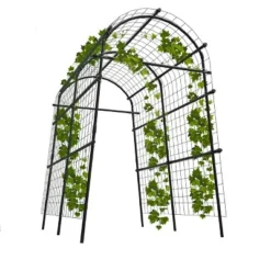 Garden Arch Trellis 7.5FT – Extra Tall Metal Pergola Arbor With Polyethylene-Coated Steel, Adjustable Width, For Climbing Plants & Outdoor Décor 12 Garden Arch Trellis 7.5FT – Extra Tall Metal Pergola Arbor With Polyethylene-Coated Steel, Adjustable Width, For Climbing Plants & Outdoor Décor -Garvee Sales GUEST 4f3ccb99 49ab 4b78 b616 7ca8889e8a83