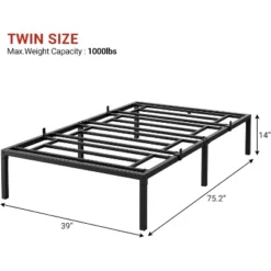 Garvee Metal Platform Bed Frame With Storage, Steel Slat Support, No Box Spring Needed, Easy Assembly Mattress Foundation -Garvee Sales GUEST 4f6b078d 3525 4d8e bd53 dd50deb1aa13