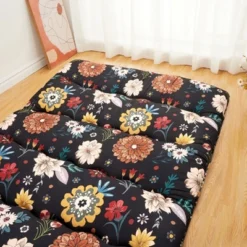 Japanese Style Futon Mattress Floral Print Floor Mattresses For Sleeping Camping Travel, Portable & Foldable Design (Twin/Full Size) 10 Japanese Style Futon Mattress Floral Print Floor Mattresses For Sleeping Camping Travel, Portable & Foldable Design (Twin/Full Size) -Garvee Sales GUEST 50fc4c66 fe20 49a9 8456 7331b30f6310