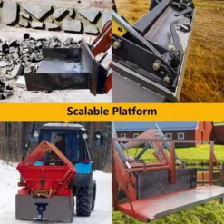 Garvee Heavy-Duty Skid Steer Mount Plate, 1/4" Thickness And 3000LBS Weight Capacity, Easy To Weld Or Bolt To Different Accessories 10 Garvee Heavy-Duty Skid Steer Mount Plate, 1/4" Thickness And 3000LBS Weight Capacity, Easy To Weld Or Bolt To Different Accessories -Garvee Sales GUEST 5441f734 46f9 4a65 a7d1 6cc3ac7222ac