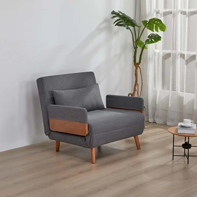 Modern Foldable Sofa Bed – Converts In 10 Sec, 6 Level Adjustable Backrest, Breathable Linen Fabric 6 Modern Foldable Sofa Bed – Converts In 10 Sec, 6 Level Adjustable Backrest, Breathable Linen Fabric - Image 6