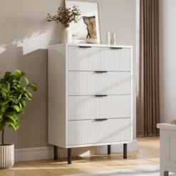 Garvee 5 Drawer Dresser For Bedroom, Modern Tall Chest Of Drawers With Metal Legs And Wooden Storage Cabinet For Living Room, White 11 Garvee 5 Drawer Dresser For Bedroom, Modern Tall Chest Of Drawers With Metal Legs And Wooden Storage Cabinet For Living Room, White -Garvee Sales GUEST 5adbe874 575a 4f0f 9e46 f5b63a4b1d87