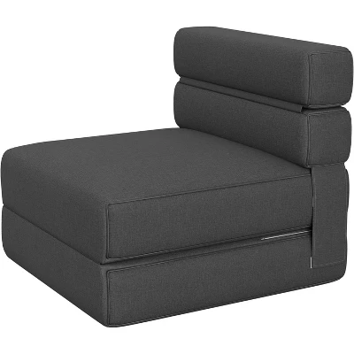 Modern Convertible Sleeper Chair With Upgraded Pillow, Foldable Memory Foam Sleepers, Comfy Floor Sofa 6 Modern Convertible Sleeper Chair With Upgraded Pillow, Foldable Memory Foam Sleepers, Comfy Floor Sofa - Image 6