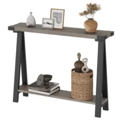 Whizmax Farmhouse Console Table, 43.3" Entryway Table With Storage For Living Room, Hallway, Entryway -Garvee Sales GUEST 5d2355d3 0791 4d9e a437 d34858cf0f17
