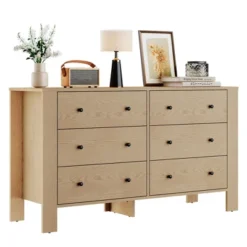 Dressers For Bedroom, Large 6 Drawer Dressers With Deep Drawers & Metal Knobs, Modern Wooden Double Chests Of Drawers For Kids Bedroom, Entryway 13 Dressers For Bedroom, Large 6 Drawer Dressers With Deep Drawers & Metal Knobs, Modern Wooden Double Chests Of Drawers For Kids Bedroom, Entryway -Garvee Sales GUEST 5facdad2 05f5 4867 a2f2 925df80cc70f