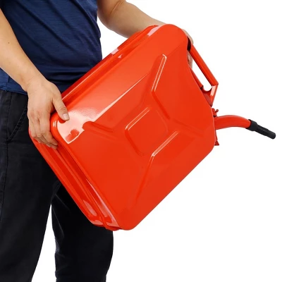 1 Pcs 20 Liter/5 Gallon Fuel Can With Flexible Spout Petrol Diesel Storage Can Portable Cans Fuel Tank Steel Fuel Can 3 1 Pcs 20 Liter/5 Gallon Fuel Can With Flexible Spout Petrol Diesel Storage Can Portable Cans Fuel Tank Steel Fuel Can - Image 3