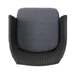 Set Of 2 Outdoor Patio Dining Chairs, All-Weather PE Rattan Chairs, Iron Frame Wicker Dining Chairs With Waterproof Fabric Cushion, Armrests -Garvee Sales GUEST 610167ae 9e73 423b 85bf f0a0d99e6e84