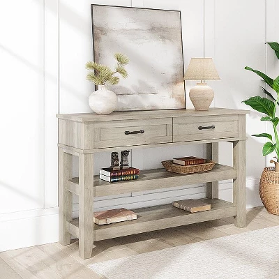 47.2" Entryway Table, Console Table With 2 Storage Drawers 2 47.2" Entryway Table, Console Table With 2 Storage Drawers - Image 2