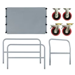 Steel Panel Truck, 2000 LBS Capacity Lumber Cart Drywall Dolly Cart, 36 X 24 Inch Flatbed Cart Dolly With 6" Swivel Brake Wheels, Platform Truck 16 Steel Panel Truck, 2000 LBS Capacity Lumber Cart Drywall Dolly Cart, 36 X 24 Inch Flatbed Cart Dolly With 6" Swivel Brake Wheels, Platform Truck -Garvee Sales GUEST 641cff4e 4368 4e41 8838 8c534b4edbba