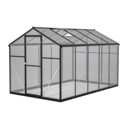Greenhouse For Outdoors, Walk In Greenhouse With Lockable Door, Ventilation Window And Aluminum Frame For Backyard Balcony Garden Sunroom 17 Greenhouse For Outdoors, Walk In Greenhouse With Lockable Door, Ventilation Window And Aluminum Frame For Backyard Balcony Garden Sunroom -Garvee Sales GUEST 6462e6b1 fce2 4c95 9f49 6dda0f638ec4