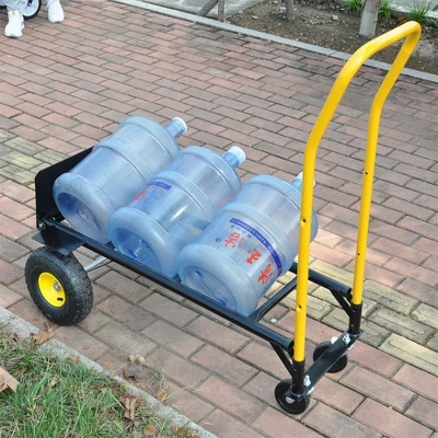 Hand Truck Dolly 2 Wheel Dolly Cart And 4 Wheel Push Cart With Swivel Wheels 330 LBS Capacity Heavy-Duty Luggage Trolley Cart For Moving Warehouse 10 Hand Truck Dolly 2 Wheel Dolly Cart And 4 Wheel Push Cart With Swivel Wheels 330 LBS Capacity Heavy-Duty Luggage Trolley Cart For Moving Warehouse - Image 10