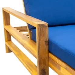 Wood Adjustable Backrest Outdoor Lounge Chair, Suitable For Gardens, Terraces And Poolside Areas 13 Wood Adjustable Backrest Outdoor Lounge Chair, Suitable For Gardens, Terraces And Poolside Areas -Garvee Sales GUEST 657b4097 46e0 4b4e 94c4 f8daed403fe1