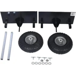 Heavy Duty Panel Dolly - With 10" Pneumatic Wheels, 600LBS Load Capacity, Auto Clamp Design, For Heavy Appliance & Material Handling -Garvee Sales GUEST 66b62351 9306 4b4b 9aa5 8c0df76a1198