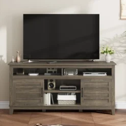Modern TV Stand For 65 Inch, TV Semi-Open Double Door Cabinet With Shelves – Entertainment Center With 8 Storage For Living Room 18 Modern TV Stand For 65 Inch, TV Semi-Open Double Door Cabinet With Shelves – Entertainment Center With 8 Storage For Living Room -Garvee Sales GUEST 66be4c0a 4440 4644 a9cf f889ff6b3b90