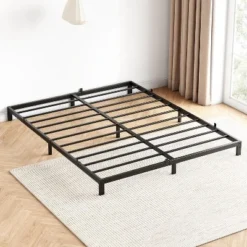Metal Bed Frame Heavy Duty Platform Base With Noise-Free Grid Support No Box Spring Needed, Tool Free Assembly & Underbed Storage Space -Garvee Sales GUEST 67bfc6d6 6a5e 4f79 860f 842112937ed5