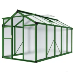 Whizmax 6x8/6x10 FT Aluminum Greenhouse - Heavy Duty Polycarbonate Panels With Roof Vent, Walk-In Garden House For Backyard, Patio, Easy Assembly 13 Whizmax 6x8/6x10 FT Aluminum Greenhouse - Heavy Duty Polycarbonate Panels With Roof Vent, Walk-In Garden House For Backyard, Patio, Easy Assembly -Garvee Sales GUEST 67f832e9 eccf 4f0b ac53 a61e41ca0566