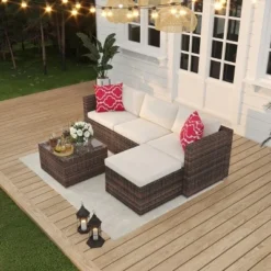 Garvee 3 Pieces Patio Furniture Set Outdoor Sectional Wicker Patio Furniture Patio Couch With Ottoman And Outdoor Storage Glass Table 15 Garvee 3 Pieces Patio Furniture Set Outdoor Sectional Wicker Patio Furniture Patio Couch With Ottoman And Outdoor Storage Glass Table -Garvee Sales GUEST 6957b190 c52f 40d5 8b76 a7e635a421ec 1