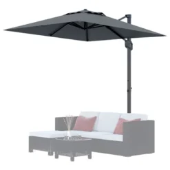 10ft Large Cantilever Patio Umbrella - 360° Rotating, Aluminum Outdoor Shade For Garden, Deck, Pool 18 10ft Large Cantilever Patio Umbrella - 360° Rotating, Aluminum Outdoor Shade For Garden, Deck, Pool -Garvee Sales GUEST 6961a144 a9a4 4684 a4d4 d7cd9e595b24
