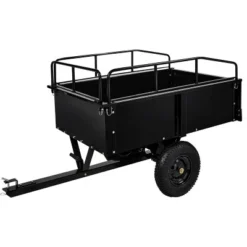 750Lb Heavy Duty Utility Trailer W/Removable Sides, 15 Cu.Ft ATV/Garden Dump Cart, Pneumatic Tires For Lawn Mowers, Tractors, Farm (Black/Yellow) 16 750Lb Heavy Duty Utility Trailer W/Removable Sides, 15 Cu.Ft ATV/Garden Dump Cart, Pneumatic Tires For Lawn Mowers, Tractors, Farm (Black/Yellow) -Garvee Sales GUEST 69bca1e8 d59c 4951 9110 2c1b5b54d380