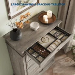 Farmhouse Tall Dresser For Bedroom With 7 Drawers, 50" Tall Large Wood Chest Of Drawers 12 Farmhouse Tall Dresser For Bedroom With 7 Drawers, 50" Tall Large Wood Chest Of Drawers -Garvee Sales GUEST 6af64edf 1ba9 4d07 871e ff59d71db3bf