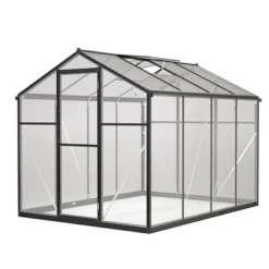 Greenhouse For Outdoors, Walk In Greenhouse With Lockable Door, Ventilation Window And Aluminum Frame For Backyard Balcony Garden Sunroom 19 Greenhouse For Outdoors, Walk In Greenhouse With Lockable Door, Ventilation Window And Aluminum Frame For Backyard Balcony Garden Sunroom -Garvee Sales GUEST 6d1863d4 4394 4c1b acfe 9fe93a41e040