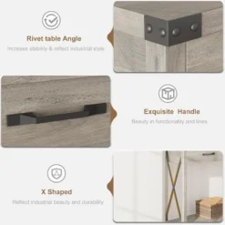 Farmhouse Console Table With 2 Drawers And Storage Shelf, Wood Sofa Table For Entryway, Living Room, Hallway, And Foyer 16 Farmhouse Console Table With 2 Drawers And Storage Shelf, Wood Sofa Table For Entryway, Living Room, Hallway, And Foyer -Garvee Sales GUEST 6f1fe472 c0ff 4080 bce8 55ea2afff14b