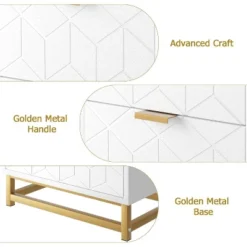 6-Drawer Dresser For Bedroom – Modern Wood Chest With Gold Metal Handles For Hallway, Entryway, And Living Room 11 6-Drawer Dresser For Bedroom – Modern Wood Chest With Gold Metal Handles For Hallway, Entryway, And Living Room -Garvee Sales GUEST 72362d3b c246 429c b2d0 19c47ad6e212