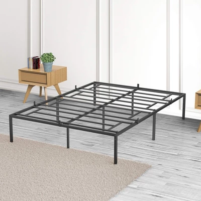 Full Metal Platform Bed Frame With Storage Drawers Steel Slat Support - No Box Spring Needed, Mattress Foundation, Heavy Duty, Easy Assembly 2 Full Metal Platform Bed Frame With Storage Drawers Steel Slat Support - No Box Spring Needed, Mattress Foundation, Heavy Duty, Easy Assembly - Image 2
