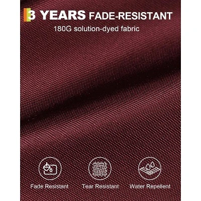 13ft Double-Sided Patio Umbrella With Crank Lift, UPF 50+, All-Weather, (Without Base) 5 13ft Double-Sided Patio Umbrella With Crank Lift, UPF 50+, All-Weather, (Without Base) - Image 5