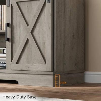 TV Stand For 65 Inch, Entertainment Center Farmhouse TV & Media Furniture 4 TV Stand For 65 Inch, Entertainment Center Farmhouse TV & Media Furniture - Image 4