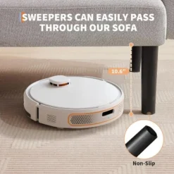 3-Position Adjustable Futon Sofa Bed, Compact Loveseat, Modern Mid-Century Sleeper Sofa, Convertible Couch, Living Room Couches (Grey/Brown) -Garvee Sales GUEST 739c168d 61c9 4dfd 8181 d33a2d2c333b