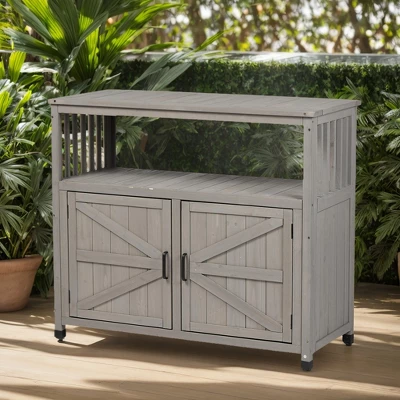 Garden Potting Bench With Storage 10 Garden Potting Bench With Storage - Image 10