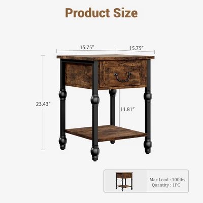 Entryway Table, Console Table With 3 Storage Drawers, 3 Tier Industrial Sofa Table, Behind Couch Table For Entry, Living Room 12 Entryway Table, Console Table With 3 Storage Drawers, 3 Tier Industrial Sofa Table, Behind Couch Table For Entry, Living Room - Image 12