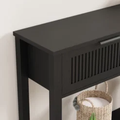 Farmhouse Entryway Table,43 Inch Wood Console Table With 2 Drawers,2 Tier Sofa Table With Storage For Living Room, Foyer Tables For Entryway 12 Farmhouse Entryway Table,43 Inch Wood Console Table With 2 Drawers,2 Tier Sofa Table With Storage For Living Room, Foyer Tables For Entryway -Garvee Sales GUEST 74e1c275 310f 44db 90bd a685fb9c1087