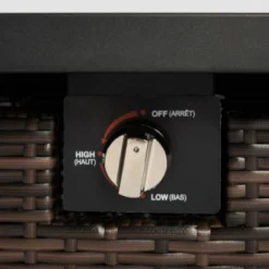 Rattan Fire Table, Square Wicker Fire Table, Adjustable Flame Outdoor Woven Rattan Fire Pit For Backyard, Garden -Garvee Sales GUEST 75013d80 5d87 44cb a089 5813f508d6b6