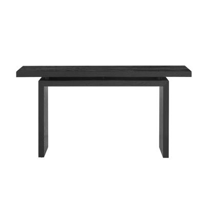 Ash Veneer Console Table, Modern Simple Style, Featuring Clever Tabletop Design, Suitable For Entryway, Hallway, Living Room, Foyer 5 Ash Veneer Console Table, Modern Simple Style, Featuring Clever Tabletop Design, Suitable For Entryway, Hallway, Living Room, Foyer - Image 5