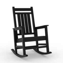 Outdoor HDPE Rocking Chairs – Oversized All-Weather Patio Rockers – Heavy Duty 350lb Capacity, Anti-Rollover Design (Black) 15 Outdoor HDPE Rocking Chairs – Oversized All-Weather Patio Rockers – Heavy Duty 350lb Capacity, Anti-Rollover Design (Black) -Garvee Sales GUEST 7bb744d2 b35c 4653 8da4 a316d7a98f23