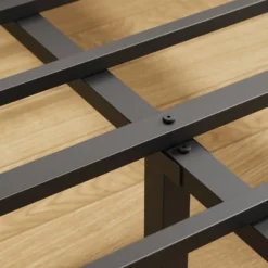 Garvee Bed Frame With Natural Rattan Headboard And Footboard, Wooden Platform No Box Spring Needed, Noise-Free Metal Bedframe 13 Garvee Bed Frame With Natural Rattan Headboard And Footboard, Wooden Platform No Box Spring Needed, Noise-Free Metal Bedframe -Garvee Sales GUEST 7f5178b3 32ae 487f bba5 a73b217fa4d8