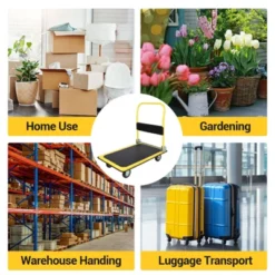 Garvee Moving Platform Hand Truck, 29×19 Inch Foldable Push Cart Dolly With 330 Lbs Weight Capacity, Heavy Duty Rolling Cart With Smooth Wheels, Blue 9 Garvee Moving Platform Hand Truck, 29×19 Inch Foldable Push Cart Dolly With 330 Lbs Weight Capacity, Heavy Duty Rolling Cart With Smooth Wheels, Blue -Garvee Sales GUEST 7fc7a695 6c6a 408b 9930 5f75f9c2b206