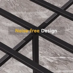 Full Metal Bed Frame Platform, 14 Inch Full Bedframe With Sturdy Steel Slats Mattress Foundation No Box Spring Needed Easy Assemble Noise Free Black 7 Full Metal Bed Frame Platform, 14 Inch Full Bedframe With Sturdy Steel Slats Mattress Foundation No Box Spring Needed Easy Assemble Noise Free Black -Garvee Sales GUEST 8055f24c 0d49 429a 8900 c7d7fb38cdd6 1