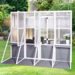 Greenhouse, Wooden Lean To Greenhouses For Outdoors, Heavy Duty Walk In Green House For Outside Winter For Sunroom Storage Shed, Garden, Backyard 19 Greenhouse, Wooden Lean To Greenhouses For Outdoors, Heavy Duty Walk In Green House For Outside Winter For Sunroom Storage Shed, Garden, Backyard -Garvee Sales GUEST 81bc95ab fe71 403b 9ade a0291ccd214c