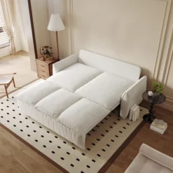 70.9" Pull-Out Sofa Bed, Convertible Sleeper Sofa With Pillow, 3 Seat Velvet Sleeper Couch, Loveseat Sleeper Sofa For Living Room Bedroom -Garvee Sales GUEST 83414a8a ff91 4f53 9df6 8b8da9ee8705