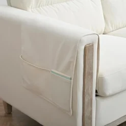 79.5" Sofa Couch Modern 3-Seater Sofa With Cushions Armrest Side Pocket For Living Room Home Office Apartment Beige 8 79.5" Sofa Couch Modern 3-Seater Sofa With Cushions Armrest Side Pocket For Living Room Home Office Apartment Beige -Garvee Sales GUEST 834c9503 a9f7 40c9 9ffb 481f5604d4d3