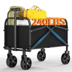 Garden Trolley, Foldable Wagon, Foldable Utility Cart Handcart -240LBS Capacity With Adjustable Handle Trolley For Camping Sports Shopping 15 Garden Trolley, Foldable Wagon, Foldable Utility Cart Handcart -240LBS Capacity With Adjustable Handle Trolley For Camping Sports Shopping -Garvee Sales GUEST 85317e1b b403 43e2 a738 53accf092a48