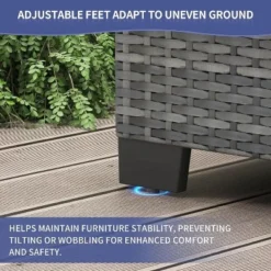 Garvee 7-Piece Patio Furniture Set, Wicker Sectional Outdoor Sofa With Cushions, Modular Rattan Conversation Set For Garden, Porch, Or Balcony -Garvee Sales GUEST 86020621 7be3 4916 940c 3bf98dc68f9b