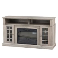 TV Stand Entertainment Center With Electronic Fireplace Remote Control Infrared Heating Technology Media Console Storage Cabinet -Garvee Sales GUEST 8722974e 776f 412b ba0c 1b53f3d6901b