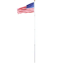 Telescopic Flag Pole Kit, Sectional Flag Pole Kit, Extra Thick Heavy Duty Aluminum Flagpole, Outdoor Inground Flag Poles With Topper Balls 11 Telescopic Flag Pole Kit, Sectional Flag Pole Kit, Extra Thick Heavy Duty Aluminum Flagpole, Outdoor Inground Flag Poles With Topper Balls -Garvee Sales GUEST 876089c3 d90c 4e92 aa21 557b9a17be3a